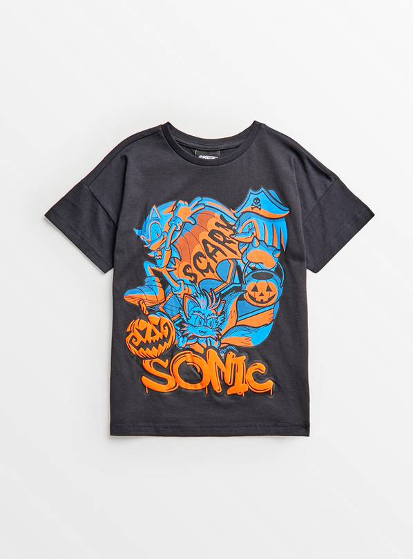 Sonic The Hedgehog Pumpkin T-Shirt 5 years